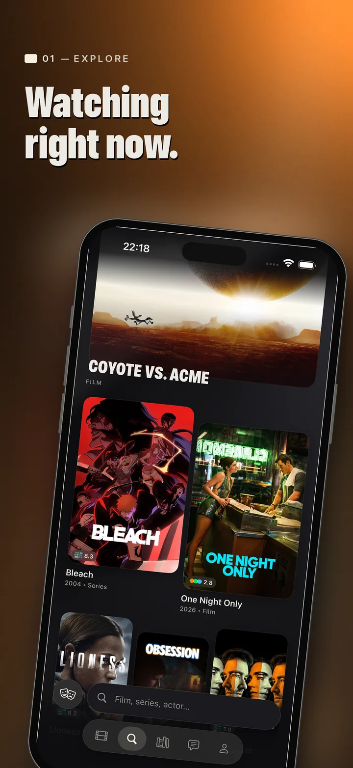 Explore — Watching right now.
